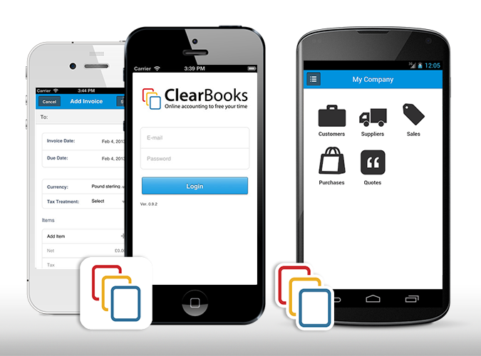 Clear Books App