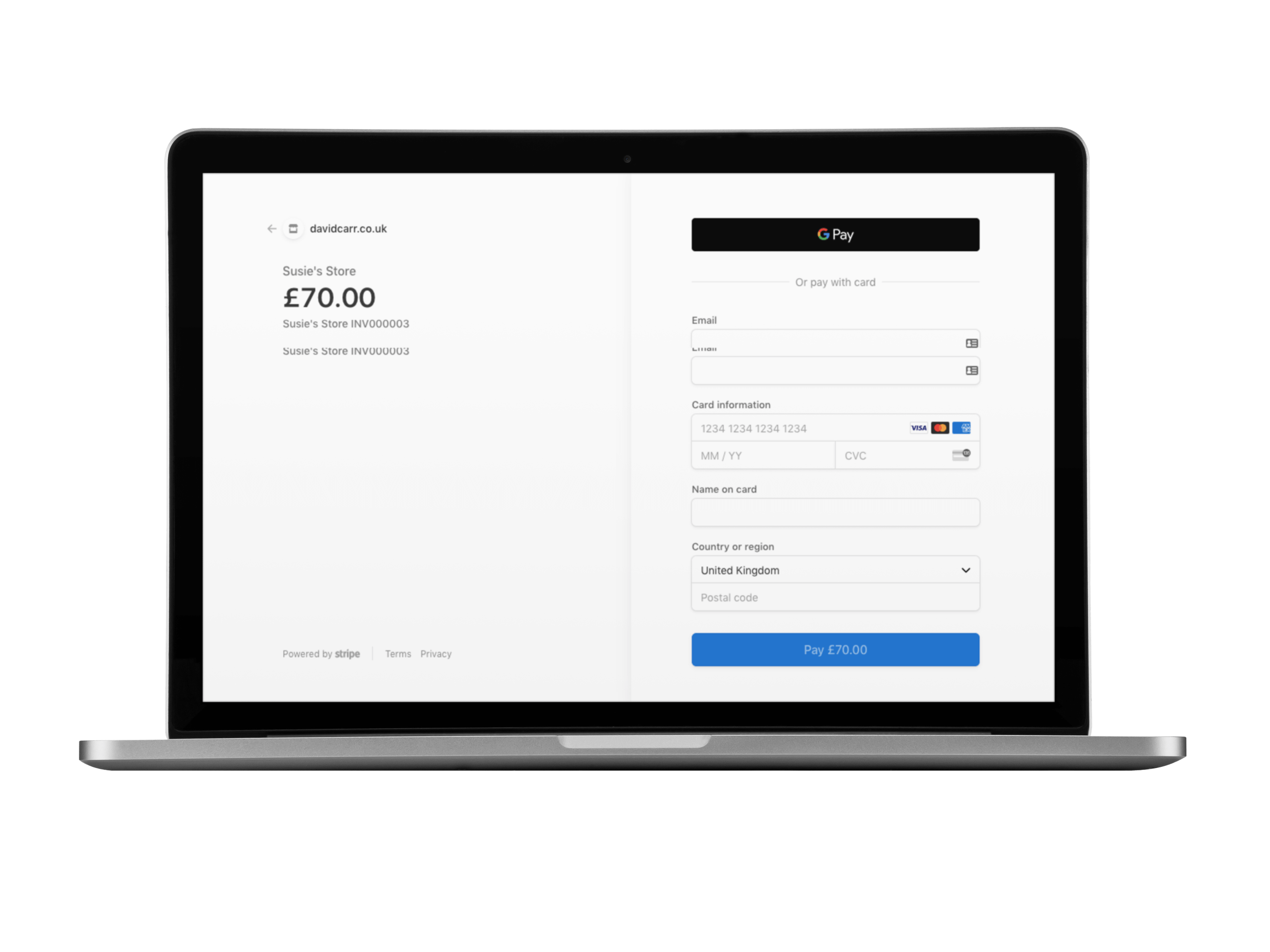 Accept Stripe payments in Clear Books