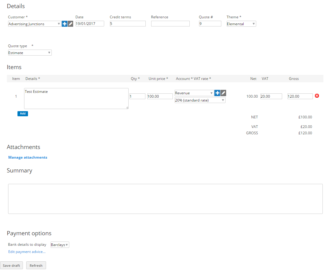 support guides quotes how to create an estimate how to make a estimate